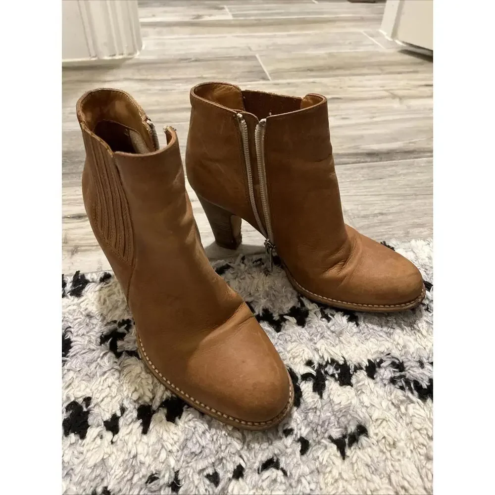 AQUATALIA WOMENS LEATHER BOOTS SIZE US6 MADE IN ITALY *READ*